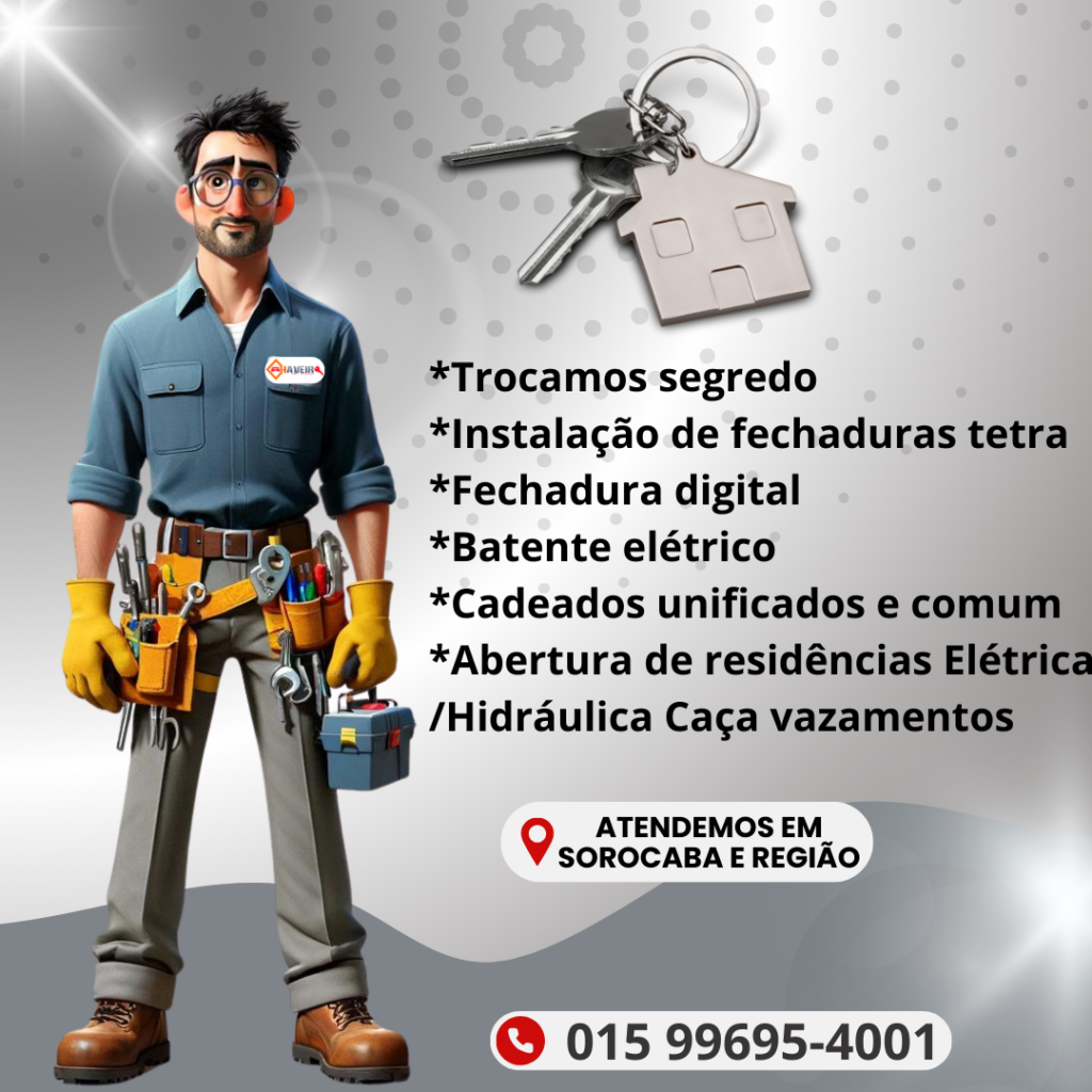 Chaveiro em Sorocaba ou em Araçoiaba da Serra